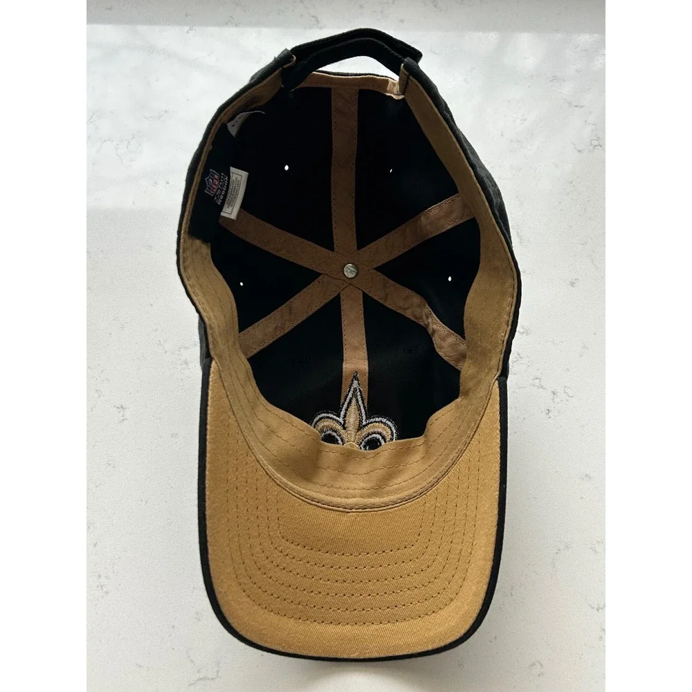 Black New Orleans Saints NFL Team‎ Apparel Reebok Youth Baseball Cap